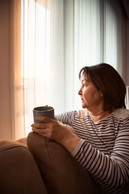 Older adult in Brookhaven, New York connecting with a Medicare-covered online therapist