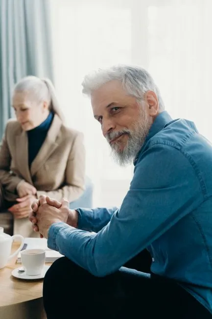 Older adult in New Orleans, Louisiana connecting with a Medicare-covered online therapist