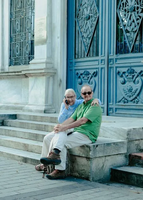 Older adult in Portland, Maine connecting with a Medicare-covered online therapist