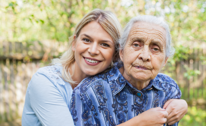 Offering therapy to elderly parents
